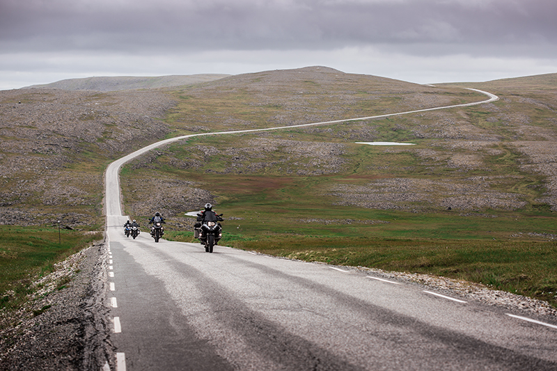 Guys riding Nordkapp